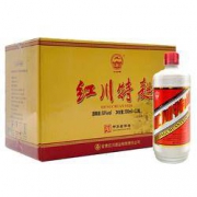 PLUS会员：红川 特曲 红标 50度 浓香型白酒 500ml*12瓶