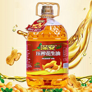 纯正压榨花生油 5L/桶