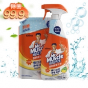 威猛先生 厨房重油污净清洗剂455g+420g+洁厕液480g*3