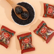 焘怡府 黑芝麻丸108克12颗 传统工艺 即食芝麻球