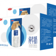 88VIP！SANYUAN 三元 小方白纯牛奶 200M*6盒*2箱