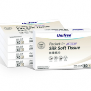 干湿两用！UNIFREE 婴儿乳霜抽纸 3层 40抽*5包