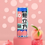 果立方气泡酒蜜桃味5度330mlx6瓶