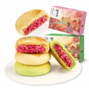 88VIP：百草味 鲜花饼300g 拍2盒