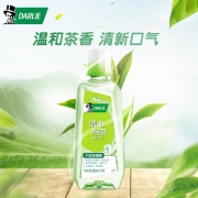 草本抑菌绿茶香，0酒精，孕妇可用：500ml 黑人 清心绿茶漱口水