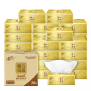 PLUS会员：Breeze 清风 金装系列 抽纸 3层100抽12包(190mm*132mm) *2件