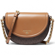 Michael Kors Signature 女士老花半圆马鞍包