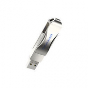 21日0点：MOVE SPEED 移速 U盘 128GB USB3.0 可360度旋转 自带钥匙环 全金属 灵速Pro系列