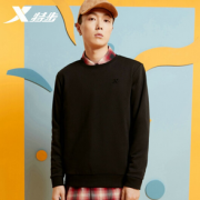 简约舒适！XTEP 特步 880329920220 男士卫衣