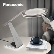 PLUS会员：Panasonic 松下 HHLT0650 致魅 护眼台灯 导光板全域光 22w