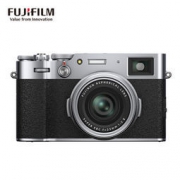 富士（FUJIFILM）X100V 数码相机 旁轴 2610万像素 人文扫街 银色