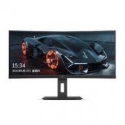 AOC 冠捷 CU34P2X 34英寸VA曲面显示器（3440×1440、144Hz、1ms、1500R）