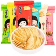董小姐 星座薯片 18包 共500g