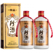 KWEICHOW ZHENJIU 贵州珍酒 珍品白酒 53度酱香型白酒 500ml*2瓶