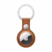 Apple AirTag 皮革钥匙扣 鞍褐色 (不包含AirTag)