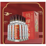 剑南春 红盒52度老号绵竹大曲 500ml*6 整箱白酒