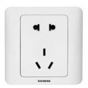 SIEMENS 西门子 远景系列 正5孔插座 10A