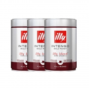 illy 意利 低因烘焙咖啡粉 250g*3罐