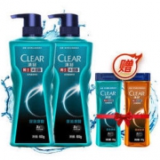 CLEAR 清扬 男士古龙香氛沐浴露 600g+100g （赠600g+100g）