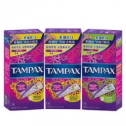TAMPAX 丹碧丝 导管式卫生棉条游泳 普通流量14支+大流量7支( 美国进口 游泳卫生巾)