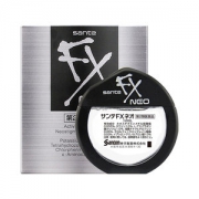 日本原产 参天 FX NEO 银装清凉型眼药水 12ml*2瓶 缓解眼疲劳
