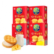 RITZ 乐之 芝士夹心咸饼干 436g *5件