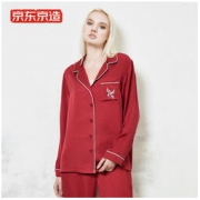PLUS会员：J.ZAO 京东京造 100020251344 情侣家居服