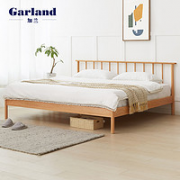 GarLand 加兰 SN0469-1 现代简约实木床 1.2*2m