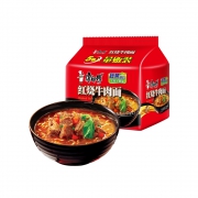 聚划算百亿补贴:康师傅 红烧牛肉面 袋装方便面 103g*5袋