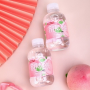 PLUS会员：亲亲元气 西柚味苏打水 260ml*9瓶*2件