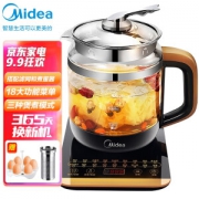 Midea 美的 WGE1703b 养生壶 1.5L 金色