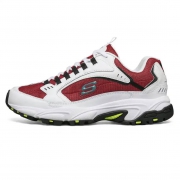 SKECHERS 斯凯奇 男士 复古撞色老爹鞋 休闲鞋 237068-WRBK