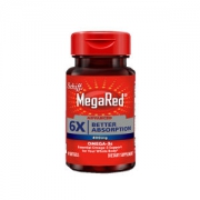 清仓神价 美国产 Schiff MegaRed Omega-3 6倍吸收深海鱼油软胶囊 40粒