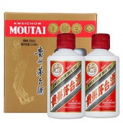 MOUTAI 茅台 飞天茅台 小酒版 53度 酱香型白酒 50ml*2瓶 盒装