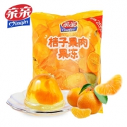 PLUS会员：Qinqin 亲亲 桔子果肉果冻 450g/袋*3件