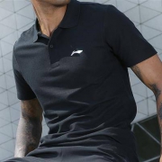 LI-NING 李宁 LN-399 男短袖T恤POLO衫