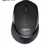 罗技（Logitech）M330 无线静音鼠标 黑色