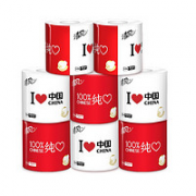 Breeze 清风 城市系列 卷纸 4层110克27卷（138mm*100mm）