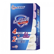聚划算百亿补贴:Safeguard 舒肤佳 香皂 纯白清香型+薰衣草舒缓呵护 115g*6块装
