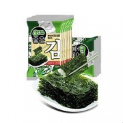 PLUS会员：苔之乐 韩版海苔片 一袋（8小包）*3件