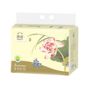 Hygienix 洁云 福瑞国色抽纸 3层*136抽*4包