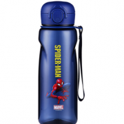 Disney 迪士尼 HM3388 Tritan材质塑料杯 650ML 蜘蛛红