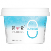 PLUS会员：简爱 原味裸酸奶 135g*12杯