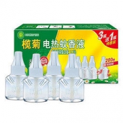 lanju 榄菊 无香型电热蚊香液 200晚+加热器