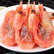 PLUS会员：海皇湾 生鲜北极甜虾 熟冻即食 500g*4件