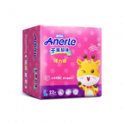 有券的上！Anerle 安儿乐 干爽超薄系列 拉拉裤 L22片