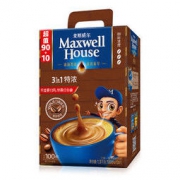 Maxwell House 麦斯威尔 特浓速溶咖啡优惠超值装90+10条（1.3KG/盒）