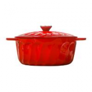 CorningWare 康宁锅 食色系列 炫彩铸铁珐琅锅 2.5l
