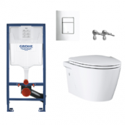 GROHE 高仪 壁挂式马桶套装 38528001水箱 39321000马桶 38732000面板