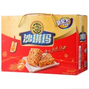 徐福记  沙琪玛礼盒 糕点鸡蛋味 1680g*1箱